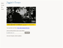 Tablet Screenshot of jiggity.com